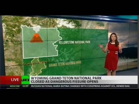 Youtube: Dangerous fissure opens in Grand Teton National Park
