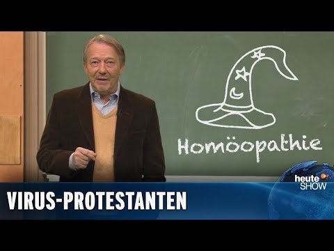 Youtube: Homöopathie: Der Hokuspokus der Alternativmedizin | heute-show vom 16.11.2018