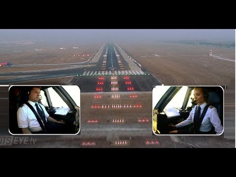 Youtube: Airbus A320 - Approach and Landing in Munich - ATC Change Approach Last Minute (ENG sub)