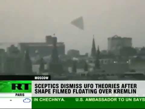 Youtube: UFO Russia news reports pyramid flying over Moscow