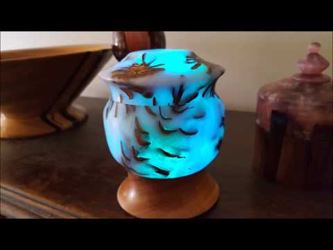 Youtube: Lighted Pine Cone Box