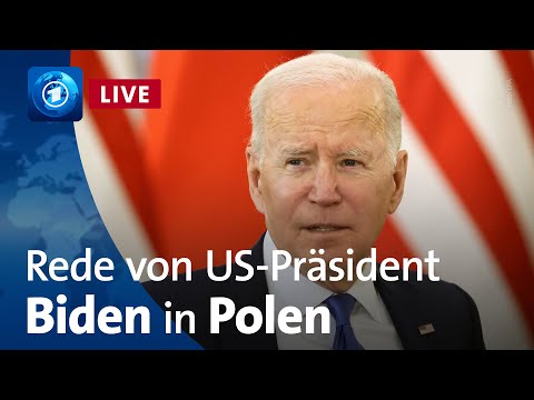 Youtube: Rede von US-Präsident Biden in Polen I phoenix
