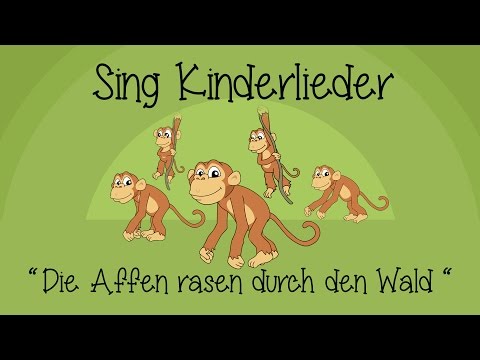 Youtube: Die Affen rasen durch den Wald - Kinderlieder zum Mitsingen | Sing Kinderlieder