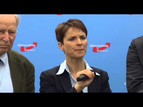 Youtube: AfD-Neuausrichtung: Pressekonferenz mit Frauke Petry und Jörg Meuthen am 10.07.2015