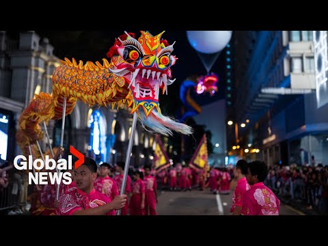 Youtube: Lunar New Year: Cities worldwide welcome the Year of the Dragon 🐉