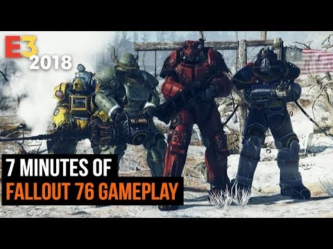 Youtube: 7 Minutes of Fallout 76 Gameplay - E3 2018