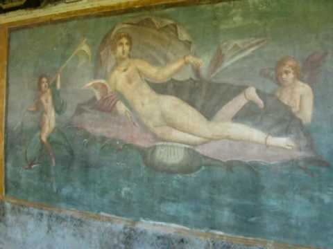 Youtube: Pompeii. House of Venus in a Seashell