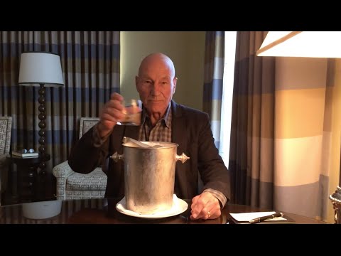 Youtube: Patrick Stewart's Ice Bucket Challenge