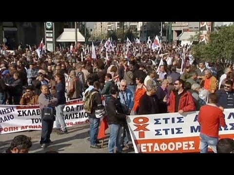 Youtube: Athen vor dem Besuch der deutschen Bundeskanzlerin