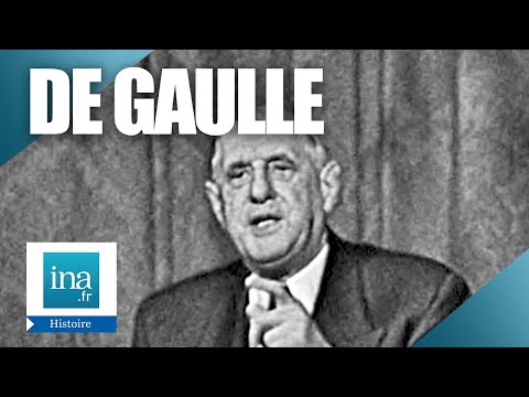 Youtube: 1961 : De Gaulle prône la manière forte face aux soviétiques | Archive INA