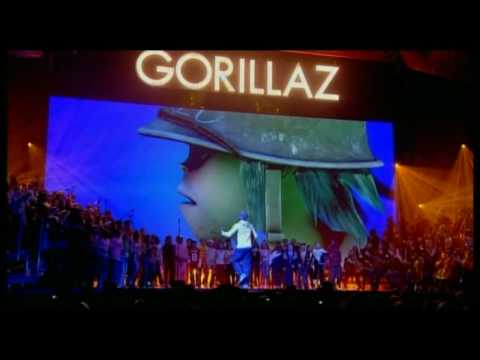 Youtube: Gorillaz - Dirty Harry (Live BRITs Performance)