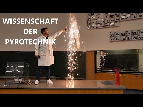 Youtube: Exklusive Live-Experimente mit FEUERWERK - Thermit, BKS, Bengalmischungen uvm.  | JJChemistry