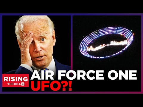 Youtube: ALIENS Tailing Biden?!? UFO Spotted HOVERING Near Air Force One in LA: Report