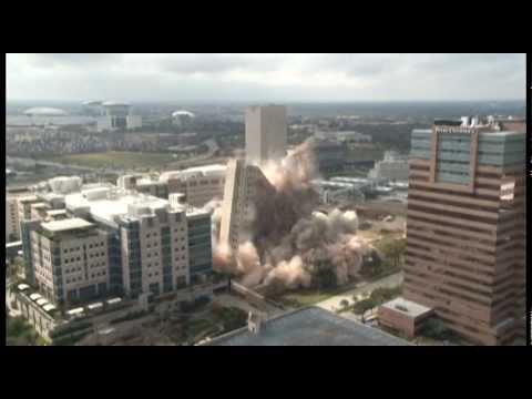 Youtube: Houston Main Building implosion