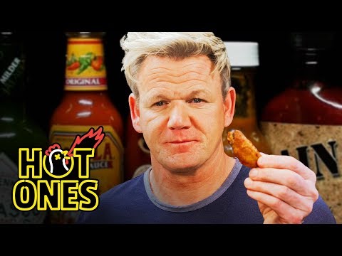 Youtube: Gordon Ramsay Savagely Critiques Spicy Wings | Hot Ones