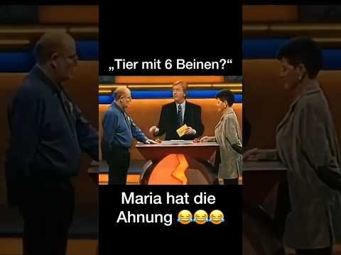Youtube: Nennen Sie ein Tier mit 6 Beinen - Familienduell lustige Momente - Maria Tausendfüssler