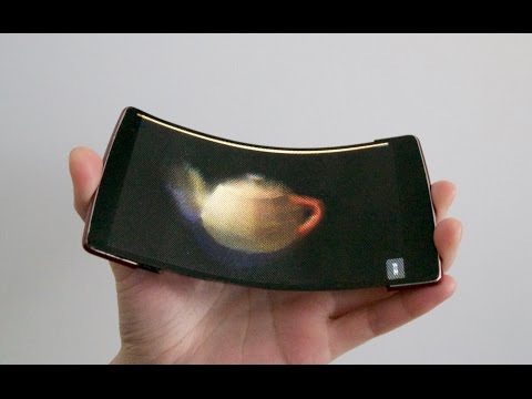 Youtube: HoloFlex: Holographic, flexible smartphone projects princess Leia into the palm of your hand