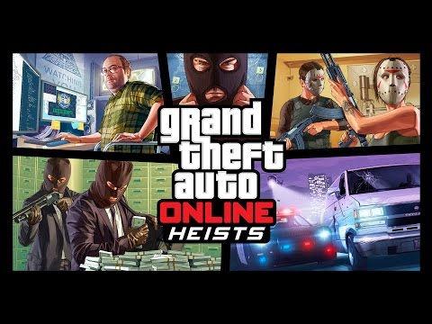 Youtube: Grand Theft Auto Online – Heists Trailer
