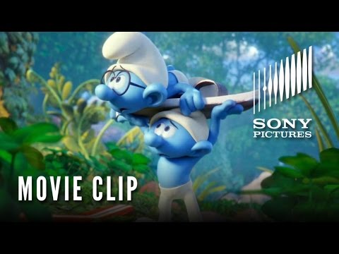 Youtube: SMURFS: THE LOST VILLAGE Movie Clip -  Smurf Boarding