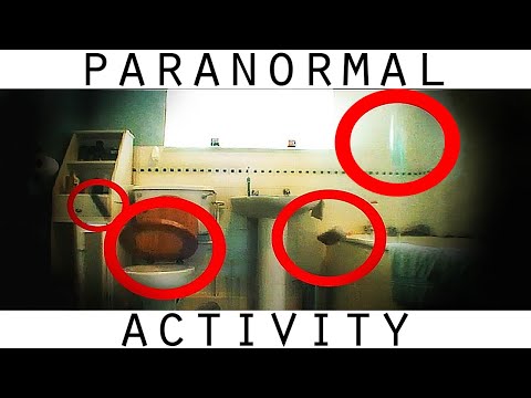 Youtube: Violent Ghost / Poltergeist Smashes Bathroom. Scary Paranormal Activity