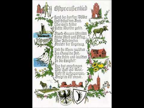 Youtube: Das Ostpreussenlied (Land der dunklen Wälder) by Heino