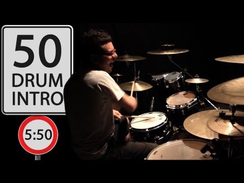 Youtube: Vadrum Intro Medley (50 Drum Intros in 5:50!)