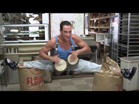 Youtube: Motivation Bongos by Jean-Claude Van Damme | GoDaddy Commercial