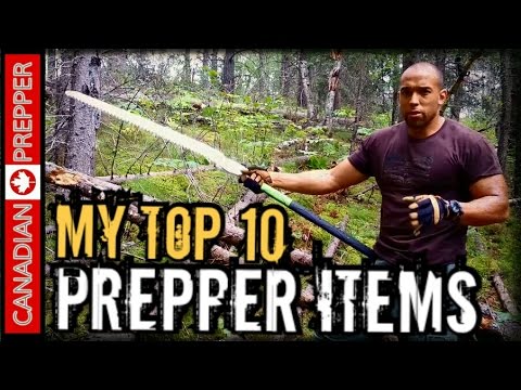 Youtube: My Top 10 List of Survival/ Prepping Items | Canadian Prepper