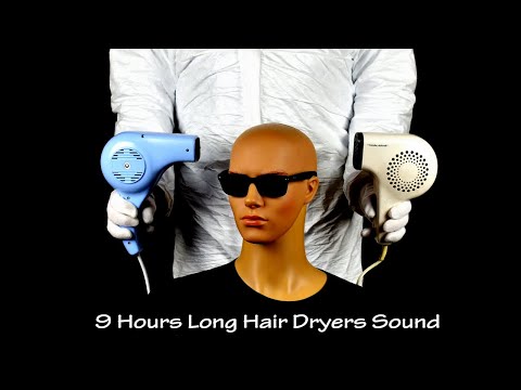 Youtube: Two Hair Dryers Sound 6 | ASMR | 9 Hours Long Extended Version