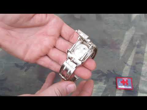 Youtube: CTC Margaux Covered Face Flip Up Cover Wristwatch  - Steampunk