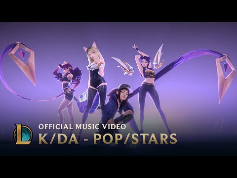 Youtube: K/DA - POP/STARS (ft. Madison Beer, (G)I-DLE, Jaira Burns) | Music Video - League of Legends