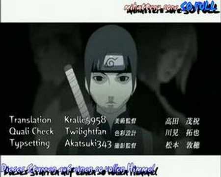 Youtube: Naruto Shippuuden Opening 2 Distance German Sub