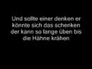 Youtube: Mike Krüger - Zum Frühsport (Lyrics)