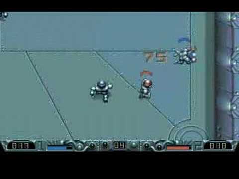 Youtube: Amiga Speedball 2 - League match win vs Steel Fury