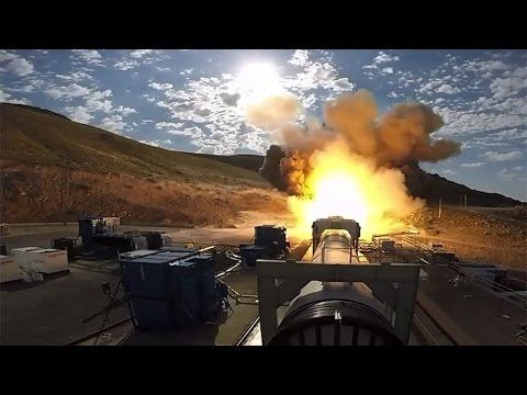 Youtube: SLS SRB QM-2 static test