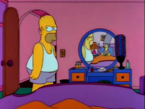 Youtube: The Simpsons homer being sarcastic