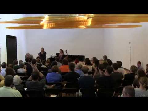 Youtube: "restless" by Ken Thomson - Performed by Ashley Bathgate (cello) and Karl Larson (piano)