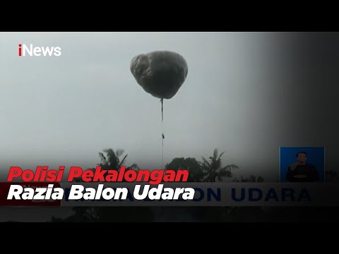 Youtube: Kepolisian Pekalongan Amankan Ratusan Balon Udara & Ribuan Petasan - iNews Siang 22/05
