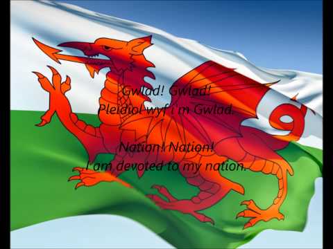 Youtube: Welsh National Anthem - "Hen Wlad Fy Nhadau" (CY/EN)