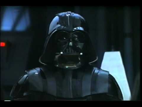 Youtube: Darth Vader - You Have Failed Me For The Last Time