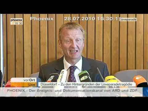 Youtube: Teil 3: PK zur Loveparade (NRW Innenministerium), 28.07.2010