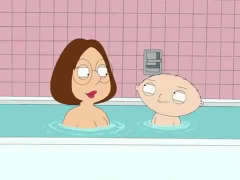 Youtube: Family Guy - Stewie And Meg In Bath Tub .