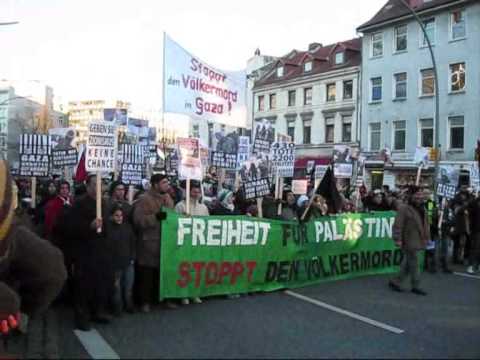 Youtube: Demo gegen Israel in Hamburg 02.01.2009