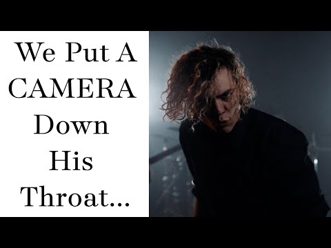 Youtube: OPERATION: "Throat Camera".  Will Ramos of Lorna Shore scoped while he performs harsh vocals!