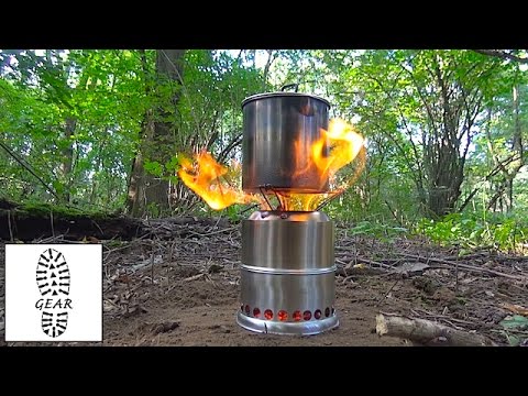 Youtube: Holzvergaser „Wild Woodgas Campstove Mark II t“ von Wildstoves