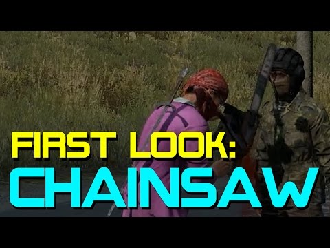 Youtube: [VERY OLD]First Look at the Chainsaw in DayZ Standalone