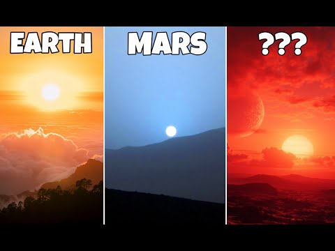 Youtube: Sunset From Other Planets In Our Solar System