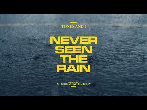 Youtube: TONES AND I - NEVER SEEN THE RAIN (OFFICIAL VIDEO)