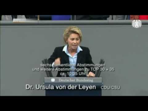 Youtube: Sozialministerin Ursula von der Leyen lügt! -kurze  Lie to Us Analyse-