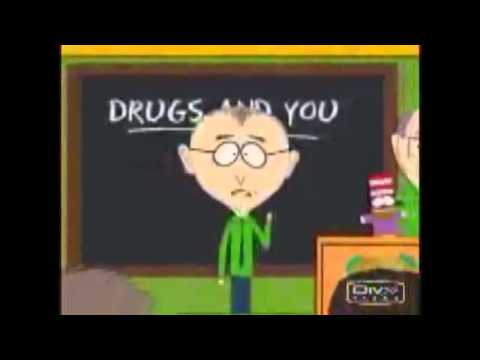 Youtube: South Park - Mr Mackey - Drugs are bad MKAY